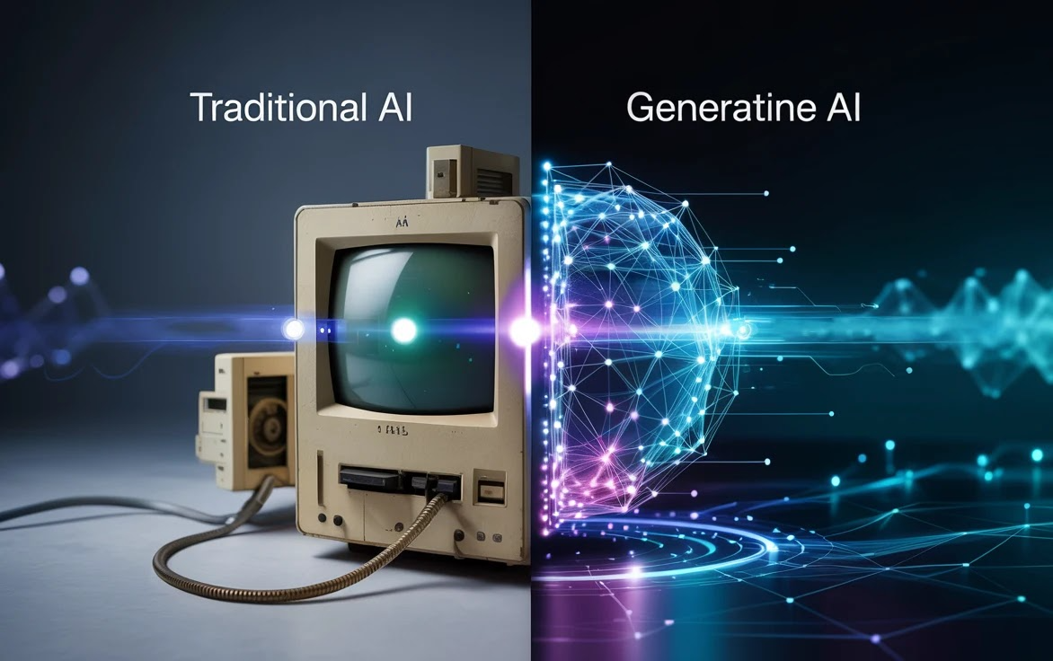 Generative AI vs. Traditional AI: What’s the Difference?